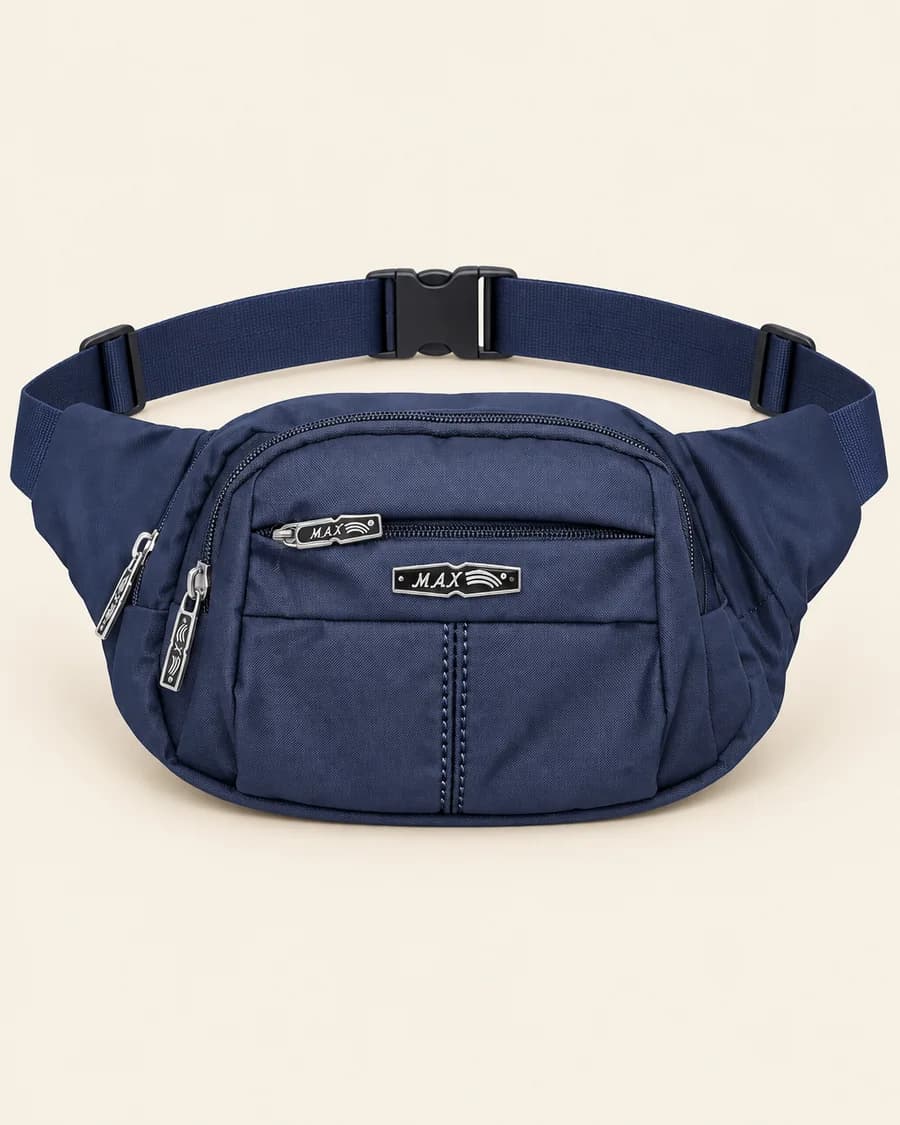 Belt Bag, Navy — studio packshot